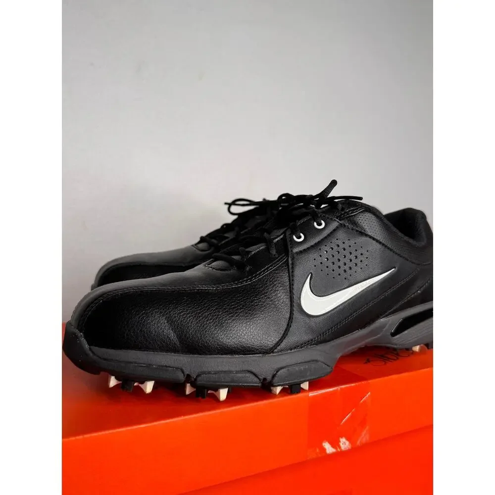Nike Golf Durasport III Black Spiked Golf Shoes 2015 Size 10 Leather